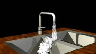 2nd Liquid Test - Lightwave 3D