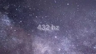 432Hz Deep Sleep Sound | Relaxing Space Ambience for Sleep & Meditation (1 Hour)