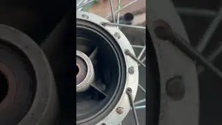 How to repair Honda CG125 Bike Rear Wheel Hub | Classic Honda