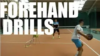 FOREHAND DRILLS; Increase The Power On Your Forehand