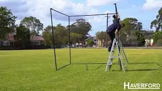 Assembly: Portable Cricket Cage: 3m x 3m | Haverford.com.au