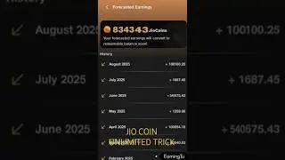 jio coin unlimited trick  10000000k coin  #jiocoin #money #top #shorts  #sigma #anime