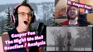 WHAT Is This Man’s RANGE??! | The Night We Met | Acapella Reaction WITH Casper Fox!!