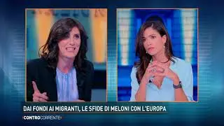 Chiara Appendino ospite a Controcorrente  Rete4  21/06/23