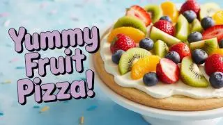 Fruit Pizza Song for Kids | Learn Fruits, Colors & Shapes | Happy Friends Music TV