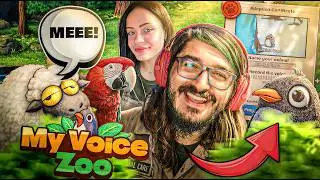 KENDİ SESİMİZLE HAYVANAT BAH&Ccedil;ESİ KURDUK! | BAĞIRMAKTAN SESİMİZ KISILDI | MY VOICE ZOO