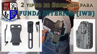 Funda Interior HK USP Compact  (Ulti Clip + Pinza Ancha + Claw). Kydex Policial