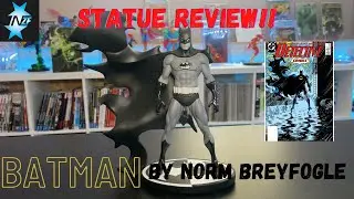 Statue REVIEW!  Norm Breyfogle BATMAN Black & White STATUE!
