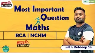 Target IPU BCA | NCHM 2022 | Quants/Maths | Most Important Question | The English Owl