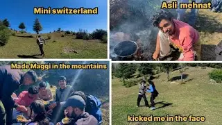 Karol Tibba Trek || Himachal Pradesh || Solan || Fun With Friends || pahadon ki maggie || jordyvlogs
