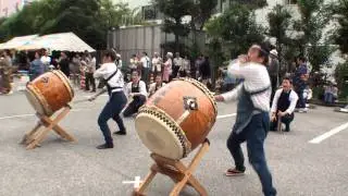 和太鼓演奏 千葉神楽太鼓  －  きよしの ズンドコ節  （第30回ふれあいまつり）