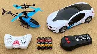 Best RadioControl RC Flying Helicopter with RC A380 Aircraft and 3D Light RC Car Unboxing, Review 🚙