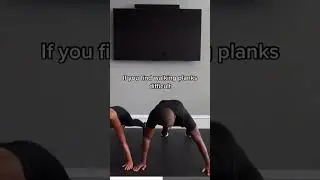 Modified walking planks 🖤 #modified #abexercise #abs #absathome #absathomeworkout #plank #planks