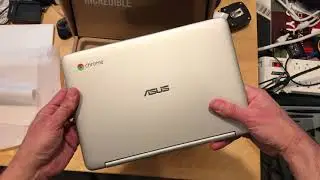 ASUS Chromebook Flip C101PA DB02 Unboxing (2017 version)