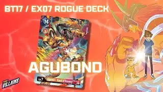 Deck Showcase! | AGUBOND ft. WARGREYMON | BEST ROGUE DECK | Digimon Card Game