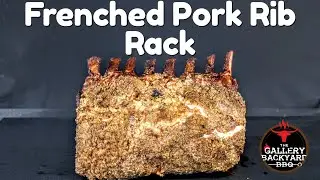 Frenched Pork Rib Rack Recipe | Smoked on the Lone Star Grillz Off=Set Smoker