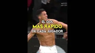 El gol m&aacute;s r&aacute;pido de cada jugador⌛