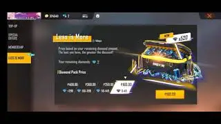 LESS IS MORE TOP UP EVENT FREE FIRE!! LESS THEN DIAMOND  MORE DISCOUNT!! Free fire new event