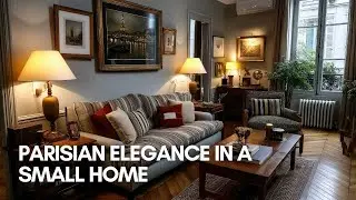 Parisian Elegance in a Small Home | Smart Layouts & Decor Hacks for Small Spaces