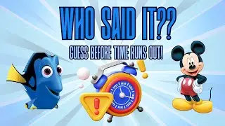 Only Real Fans Can Get All 50. Disney Character Quote Quiz!