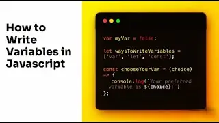javascript tutorial for beginners Bangla #04: Differences Between Var, Let, and Const ।