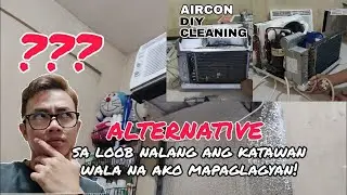Cleaning my Window type Aircon | DIY