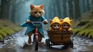 Kitten Adventure | Heartwarming Cat Story for Kids