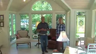 Home Renovation Experts-YOUR HOME with Jeremy & Alicia.  Custom Sunroom Addition