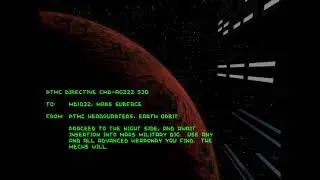 Mars Military Dig - Descent Tape Recording from MS-DOS in 2001