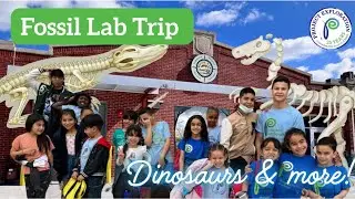 Digging Up the Past: Project Exploration Takes Trip to Fossil Lab