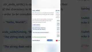#shorts #php #string #webdevelopment #softwaredevelopment #codinglife #programminglife #python