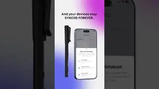 With XNote, connecting your devices takes just a few seconds.