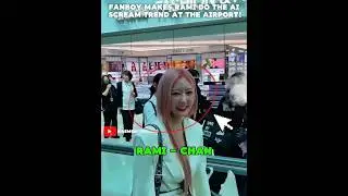 Rami's Cute Reaction Doing AI Scream Trend with Fanboy! #shorts #rami #babymonster #trend