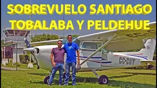 Sobrevuelo Santiago Tobalaba Peldehue C172M CC-CGV