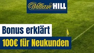 William Hill 100% Bonus &raquo; 100&euro; Extrageld f&uuml;r Neukunden