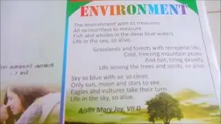 Our article published in our school magazine