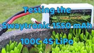 LiPo Test: Swaytronic 1550 mAh 100C 4s 👍 (for FPV Freestyle)