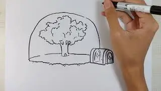 How to draw Cindy House, step by step | Spongebob Squarepants