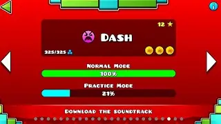 beating Dash at NINE YEARS OLD in geometry dash