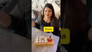 Dubai's Smallest Sheesha! #dubai #shisha #shishalovers