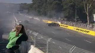 2002 V8 Utes @ Adelaide - Turn 8 Chaos