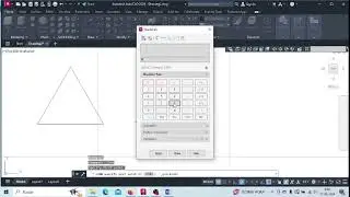como dibujar un tri&aacute;ngulo equil&aacute;tero en AutoCAD (dos m&eacute;todos diferentes)
