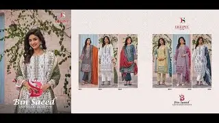 DEEPSY SUITS BIN SAEED VOL 9 PAKISTANI DRESS MATERIAL- PAKISTANI SUITS WHOLESALE SURAT - 8347237428