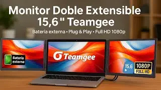 🎒 Descubre el monitor port&aacute;til con bater&iacute;a que todos quieren 💻⚡