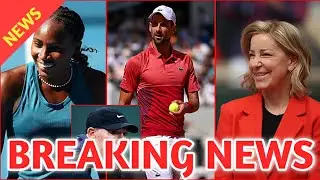 coco gauff&rsquo;s ex coach spotlights novak djokovic tying chris evert&rsquo;s all time grand slam record, draw