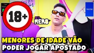 MENORES DE IDADE V&Atilde;O PODE JOGAR APOSTADO NO EL HERO poremm... #elhero