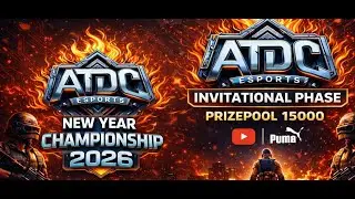 ATDC NEW YEAR CHAMPIONSHIP 2026 INVITATIONAL PHASE #bgmi