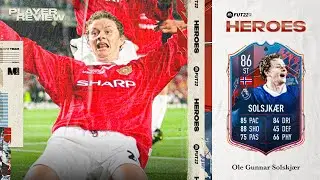 FIFA 22 FUT HEROES SOLSKJ&AElig;R REVIEW | 86 HEROES SOLSKJ&AElig;R PLAYER REVIEW | FIFA 22 ULTIMATE TEAM