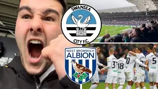 SWANSEA CITY 3-2 WEST BROMWICH ALBION | 93RD MINUTE WINNER + GOALFEST TO END SEASON! | MATCH VLOG