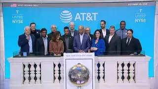 AT&T Inc. (NYSE: T) Rings The Opening Bell&reg;